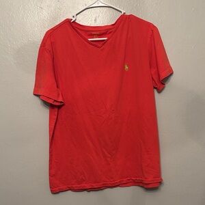 Polo by Ralph Lauren Men's Vivid Orange Tee